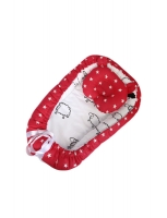Матрасик-кокон "Гнездышко" с анатомической подушечкой для новорожденных